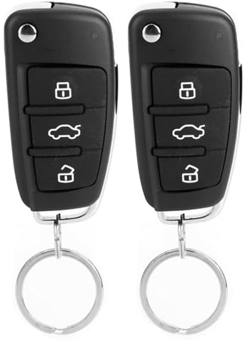 ACOGEDO di Allarme per Auto Kit Telecomando per Chiusura Centralizzata Senza Chiave a 3 Pulsanti Blocca il Bagagliaio di Accesso Senza ChiaveChiusura Centralizzata ChiaveKit Chiusura