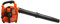 Laubsauger Laubbläser Benzin 2-Takt Laubbläser & Laubhäcksler mit Fangsack, Profi Benzin Laubsauger, 750W, 7000rpm