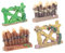 Mikikit 4 Pezzi Recinzione Miniatura per Fatati Decorazioni per Micro da Design e Resistente Accessori per Decorazione Piccole