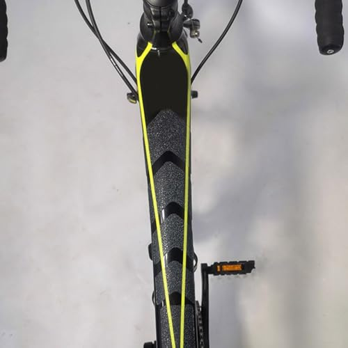 Oniissy Frame Protection Film Anti-Scratch Sticker Transparent 3D Structure Waterproof Cover for Mountain For Bike and Road For Bike(2#)