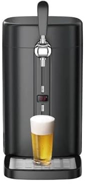 Tireuse à bière 5L - CONTINENTAL EDISON CEMB5B4 - Noir - 60 W - Compatible avec les fûts 5L