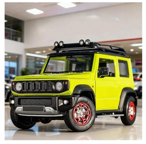 AUDSNI Diecast Automodelle Modellauto 1:18 Für Suzuki Für Jimny SUV Modellauto Aus Metallguss