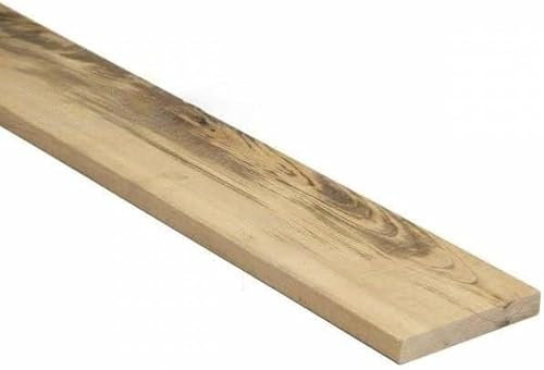 Lame de terrasse en bois exotique MUIRACATIARA TIGERWOOD 21 * 145mm longueur 0m95