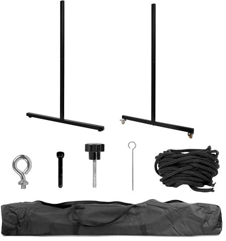 Duronic Projector Screen Parts SFPS Projection Screens Accessory Set Home Projection Screen Tripod Hooks Screws Rope Wall Mount Projector Screen with Carry Bag for Portability Movie Night Presentation