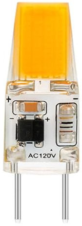 JZLBBC Lampadine LED G8 5W AC 120V Lampadina alogena equivalente 50W G8 base bi-pin Dimmerabile Bianco Caldo 1PCS Bianco caldo