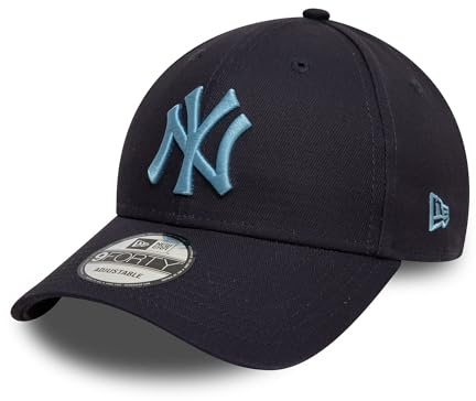 New Era MLB Basecap New York Yankees 940 Kappe Teamlogo gebogener Schirm Strapback blau - One-Size