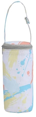 Borsa isolante per bottiglie: contenitore per bevande per bambini, custodia termica per biberon, borsa termica impermeabile per mamme in viaggio, da viaggio, Colorato., Consulte la