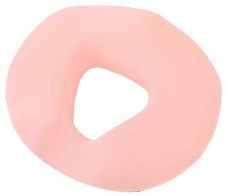 BAFOVY Memory Foam Donut Cushion för Svansben, Kontorsstol, Hem, Resor, Lätt Ergonomisk Kudde, Tryckavlastning Var Som Helst, material, Enkel Rengöring med Maskin (Rosa)