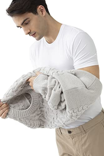 Mey Loungewear Serie Hybrid T-Shirt Herren Shirts 1/1 Arm Weiss (L)