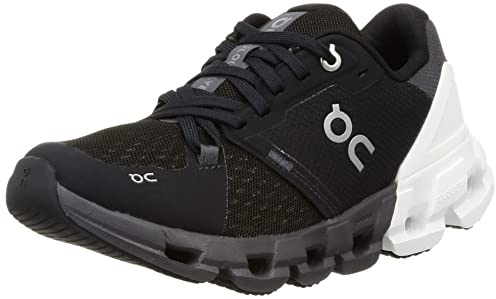 On Running 81.98663 Womens Running Shoes Sneakers Cloudflyer 4 Wide Black/White US Size 7W