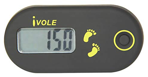 BESPORTBLE Digitaler 3D-Schrittzähler – Schrittzähler, Meilen-Tracker für Schritte, Meilen, Kalorien, Zeit, Clip auf Schrittzähler