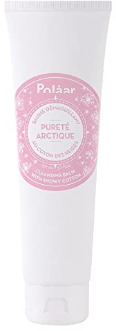 Polåar - Abschminkbalsam Pureté Arctique mit Schneebaumwolle - Reinigungspflege für Gesicht, Augen und Lippen - Wirkt bei langanhaltendem Make-up - 99% natürlich, vegan, Made in France - 150 ml