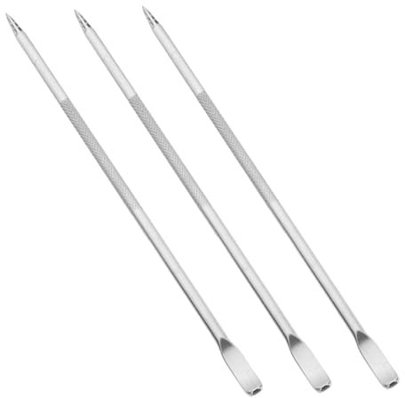 Alipis 3pezzi Penna Latte Art in Acciaio Resistente per Disegni Dettagliati su Cappuccino e Latte Strumento Professionale e Portatile per Baristi e Te