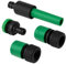 Hose Pipe Fitter Pipe Connector Pipe Hoses Set Female Male Hose Connector Garden Hose Pipe Fitters Tap Fitting Connector Home Kitchen Garden Outdoor Pipe Long Adaptors Pipe Attachments 4pcs (1 Count)