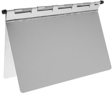 DOITOOL Presse-papiers en Acier Inoxydable Robuste pour Dossiers de Documents Écriture Fluide et Rigide, pour Infirmières et Employés de Bureau