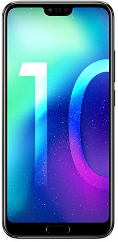 Honor 10 Smartphone libre 4G (5,84 pulgadas, 64 GB, Nano SIM, Android) Midnight Black [Versión francesa] (Reacondicionado)