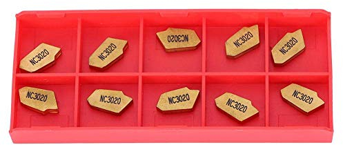 10 Pz Lama di Tornitura CNC HW190223113 Strumento di Tornitura CNC Tornio Inserti in Metallo Duro Lama Taglio Macchina Resistente Accessori Peocessing Lama Robusta GTN3