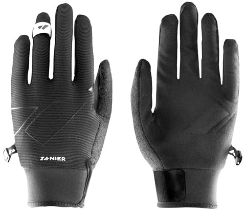 Zanier Unisex Rofan Handschuhe, Black, 8