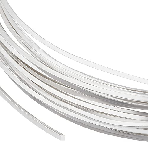 BENECREAT Bobine de fil carré en laiton 0,8 mm 5 m