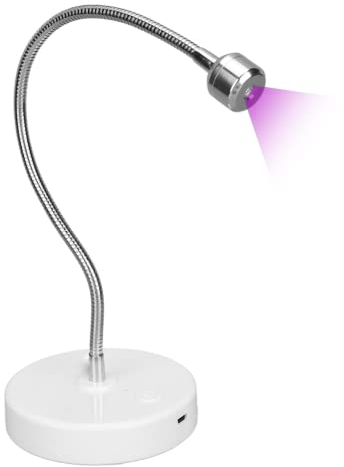 UV-LED-Nagellampe, tragbare 3W USB-Nageltrockner Licht 360 ° einstellbar, 60s Timer-Einstellung, Gel Nägel polieren Maniküre Maschine für Home Salon
