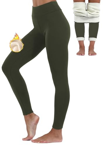 Merlvida Leggins Termicos Mujer Invierno Forro Polar Grueso Mallas Termicas Deporte Push Up Pantalones Termicos Cintura Alta Leggings Mujer Calientes Elásticos Mayas Ropa Termica Yoga Correr Fitness
