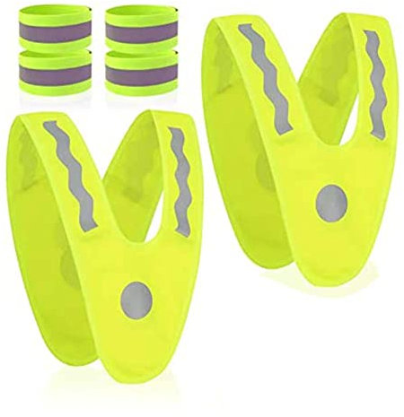 Kliplinc Warnweste Kinder, 2 St¨¹Ck Warnweste Reiten mit 4 St¨¹Ck Reflexstreifen, Warnweste Kinder