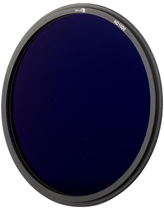 REFLEX CAMERA Filtre à densité neutre ND1000 en verre optique allemand de qualité supérieure avec revêtement nano pour appareils photo reflex numériques et sans miroir, réduction de la lumière à 10