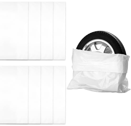 Borse per pneumatici da 8 pezzi fino a 22 pollici, forte conservazione/trasporto+protezione cerchione – pneumatici estivi/invernali – Tyre Bags, copertura per pneumatici, borsa per pneumatici/borsa
