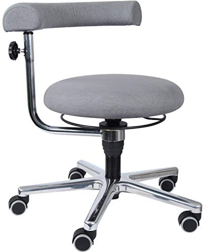 EDUPLAY 110445 Erzieher/in Stuhl 41-54 cm, Ø 61 x 54 cm, grau