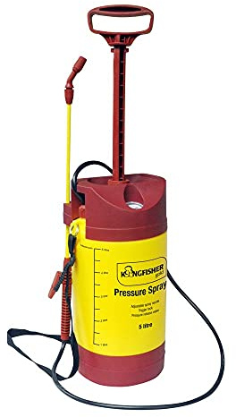 Thrink Multi Purpose Garden Pressure Sprayer | Car Fence Sprayer Cleaner | Water Pump Sprayer | Garden Weeding Ideal with Weed killer, Pesticides, Insecticides, Fungicides - 5 Litre Pressure Sprayer