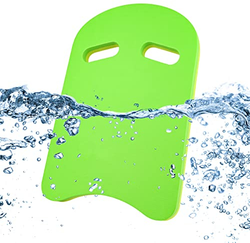 Unisex Premium Schwimmbrett, Schwimmhilfe Kickboard Schwimmen Ideal für Kinder und Erwachsene für Schwimmübungen & Training und Sport-Aquarium (Grün)