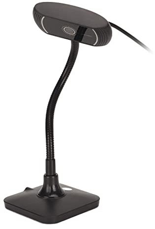 Webbkamera 1080P USB Desktop Full HD-kamera, Video Live med Brusreducerande Mikrofon, 30 FPS Vidvinkelkamera för Stationär Dator PC