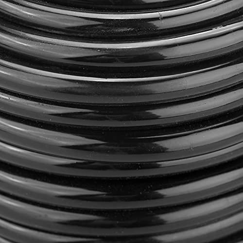Zerone Tuyau d'irrigation PVC résistant en Plastique, Haute Pression d'eau, Flexible et résistant à l'usure, pour l'agriculture et Le Jardin (50m / 164.0ft)