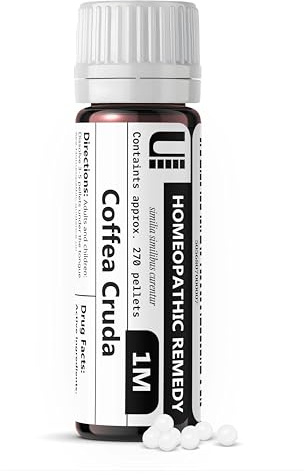 Coffea Cruda 1M Homeopathic Remedy, 270 Pellets