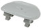 harayaa Taburete de Ducha con Asiento Elevador para Bañera de SPA, Taburete Ligero para Zapatos, Taburete Antideslizante para Bañera, Taburete de Baño para Ce, Gris