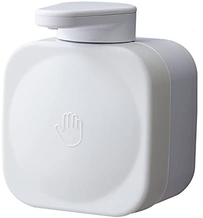 Dispermato di sapone Dispenser di sapone liquido per cucina e camera da letto, disinfettante per le mani montato a parete, distributore di sapone fatto a mano ricaricabile (10 once / 300 ml) Dispenser