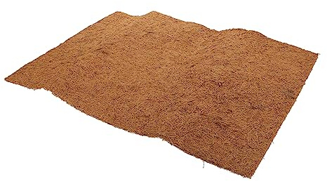 Hemobllo Estera para Reptiles Lecho Terrarios Fibra Natural Transpirable 60x40 Cm Cuidado Quelonios Reptiles Ambiente Higiénico Mantenimiento Mascotas