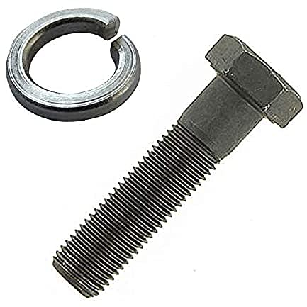 VIS DE LAME TONDEUSE 9.5MM 3/8 24UNF AVEC RONDELLE FREIN POUR HONDA CASTELGARDEN AYP NOMA STIGA SNAPPER (51mm)