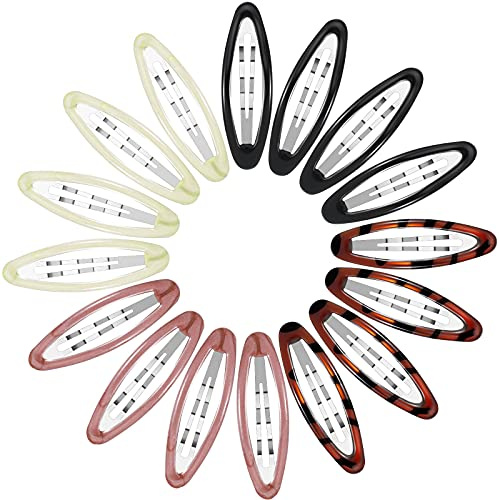 WILLBOND 16 Pieces 2.8 Large Hair Clip Barrettes for Women, Adorable Color
