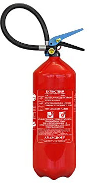 EXTINCTEUR 6 litres AB NF avec Support de Fixation