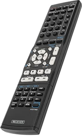 AXD7582 Télécommande pour Pioneer Récepteur AV AXD7582 AXD7632 VSX-300 VSX-500, Télécommande de Remplacement pour Récepteur AV, Noir