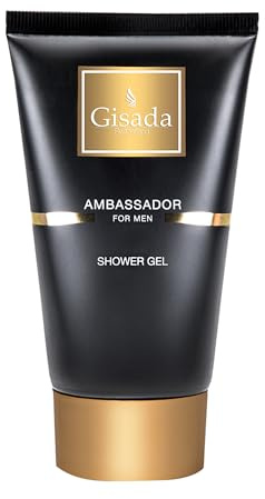 Gisada - Ambassador Men | Shower Gel 100 ML | für Herren | würzig, lebendiger, frischer und kraftvoller Duft