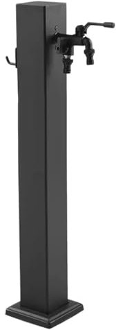 YYLDPFDC Fontana a Colonna da Giardino Esterno, Fontanelle da Giardino Verticale con Doppio Rubinetto di Uscita dell'Acqua, Rubinetto Antigelo da Esterno Fontana con Finitura Antiruggine