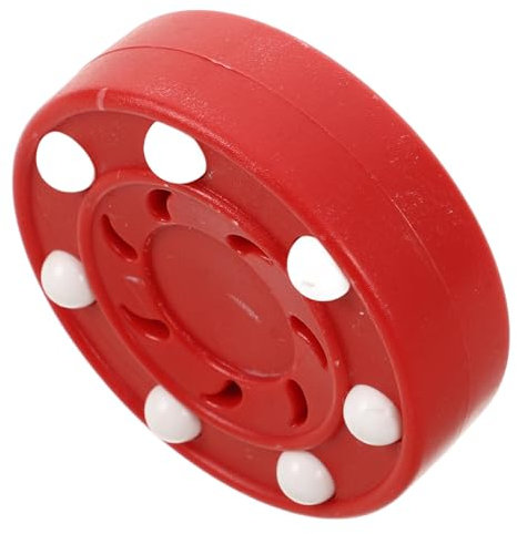 KITANDOVE Wiederverwendbarer Hockey Puck Kunststoff Für Training Und Wettkampf Hochwertiges Eishockey-trainingszubehör Für Drinnen Und Draußen Für Erwachsene Und Jugendliche