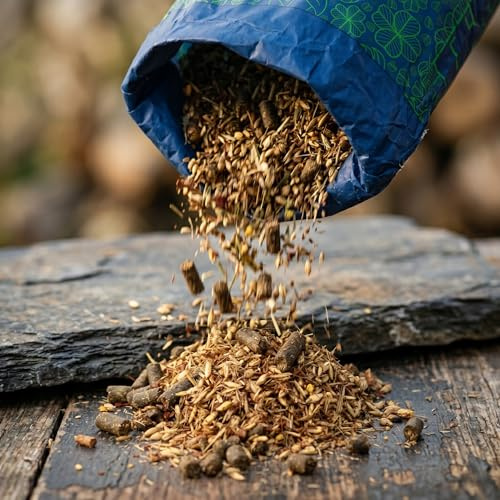 POLEN Simple Müsli-foder – naturligt hästbasfoder 20 kg, helblandning med låg energi med alfalfa och vitaminer, säker för hyperaktiva hästar