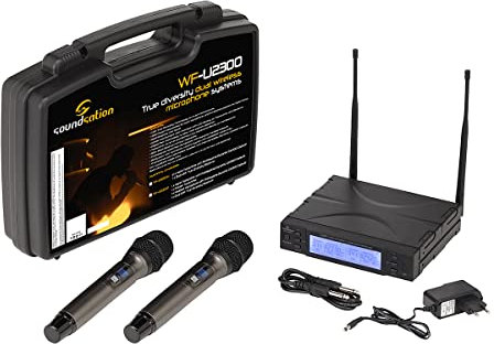 SOUNDSATION WF-U2300HH - Radiomicrofono Doppio UHF / Palmari