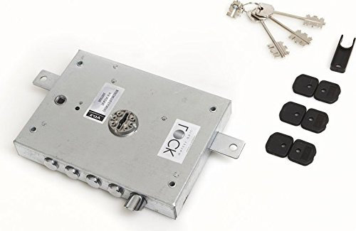 Cerradura Puerta Blindada doble Mapa 60 Dim 142 x 206 ser 6112 1SE