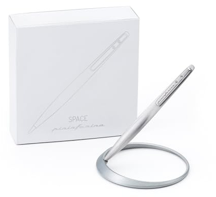 Pininfarina Space Ethergraf | Instrumento de Escritura Espacial |Italia | Cuerpo de Magnesio Ultraligero Gris | Usado en la Estación Espacial Internacional | Regalo Hombre y Mujeres