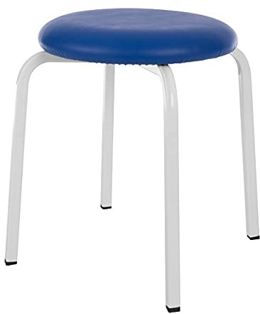 Sport-Tec Gymnastikhocker Exklusiv mit Polster, ø 38 cm, Sitzhocker, Hocker