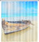 Cornat Duschvorhang Art of Acryl+ Journey - Einzigartiges Motiv - Wasserabweisend & Anti-Schimmel-Beschichtung - Waschbares & pflegeleichtes Polyester / Spritzschutz / Dusch-Abtrennung / DVDH332